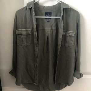 Army green jacket